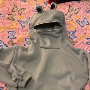Frog Hoodie Sweatshirt, XL